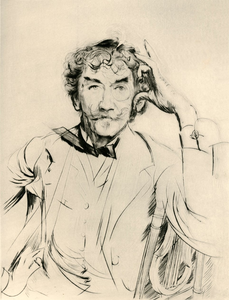 詹姆斯·雅培·麦克尼尔·惠斯勒，1897年，1903年。 作者 不明
