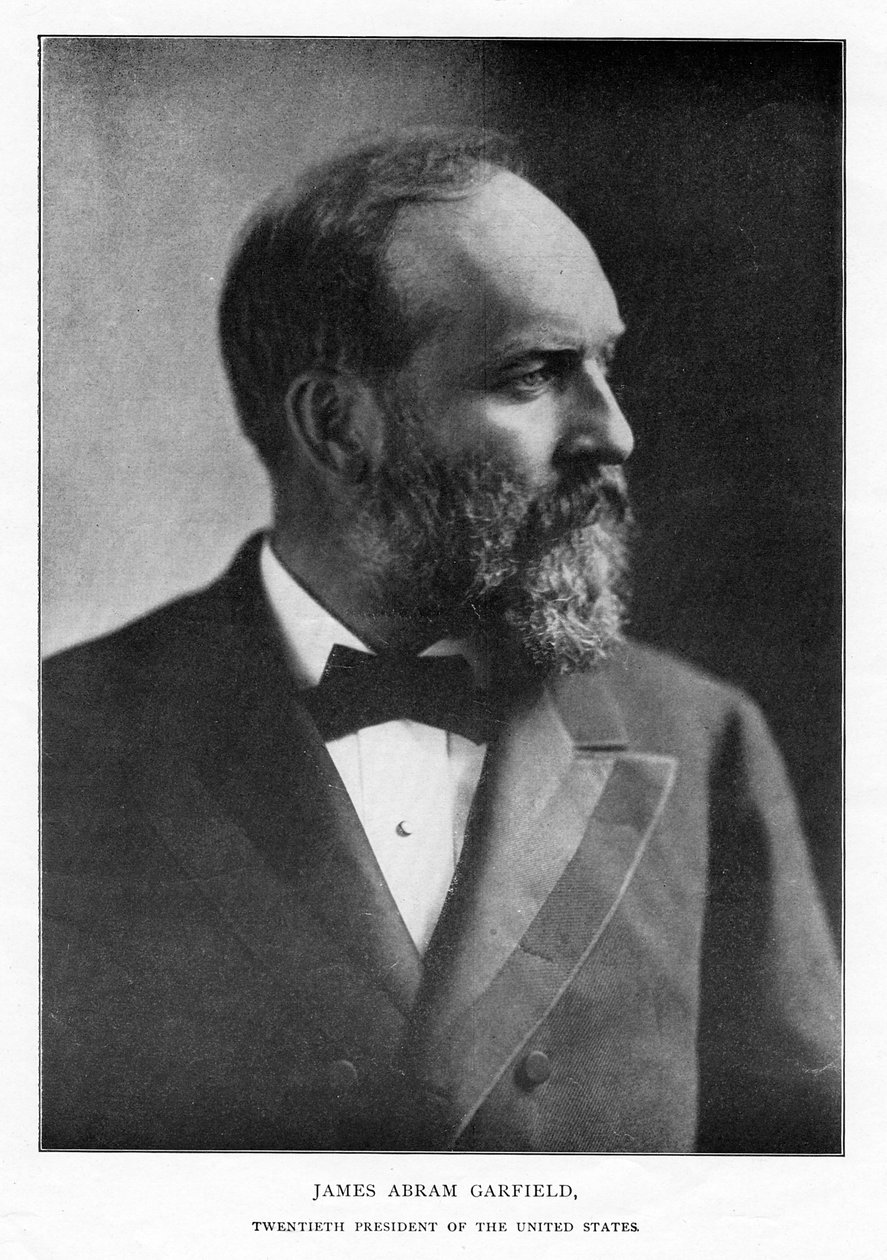 美国第20任总统James Abram Garfield，c1881 作者 不明