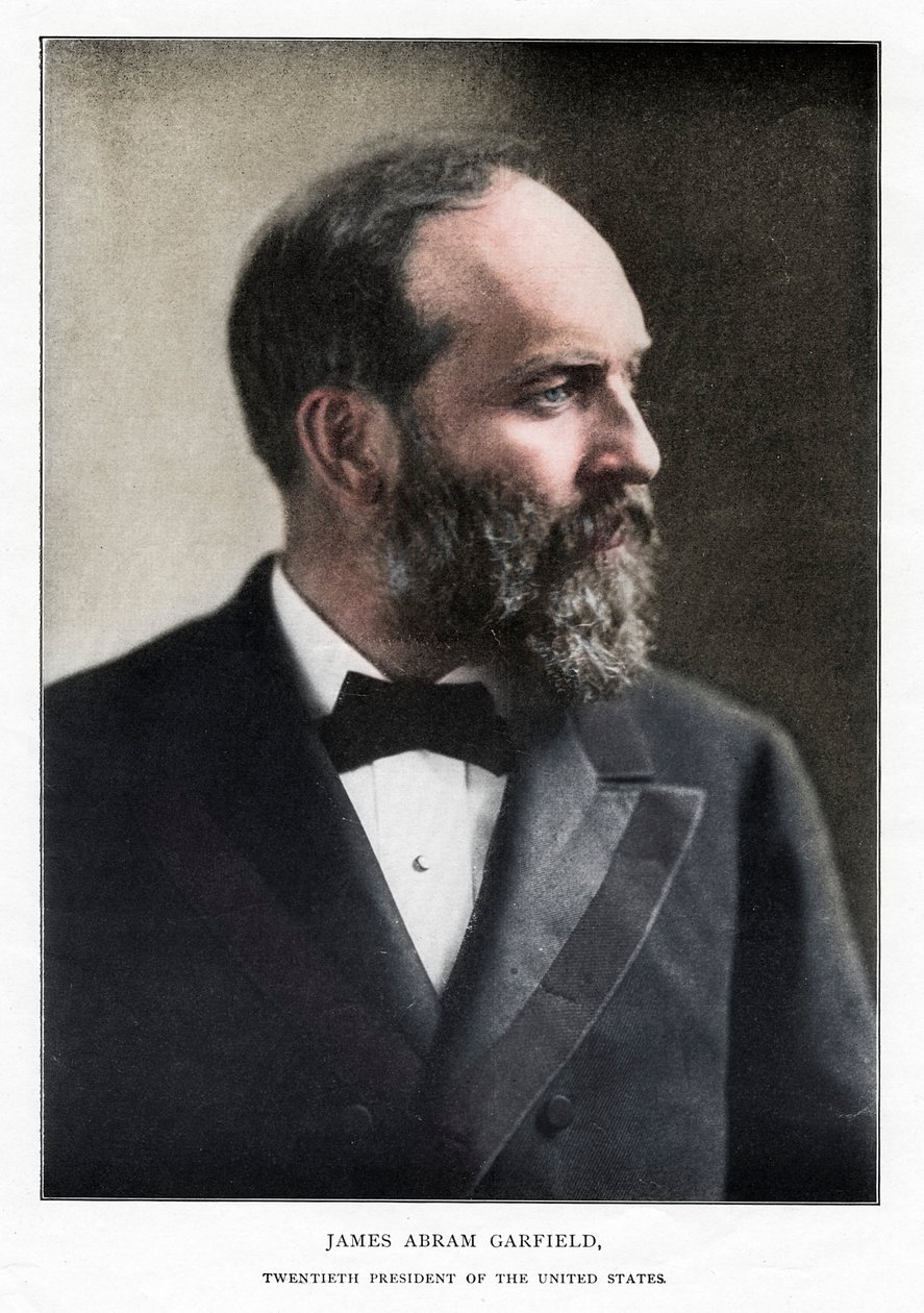 美国第20任总统James Abram Garfield，c1881 作者 不明