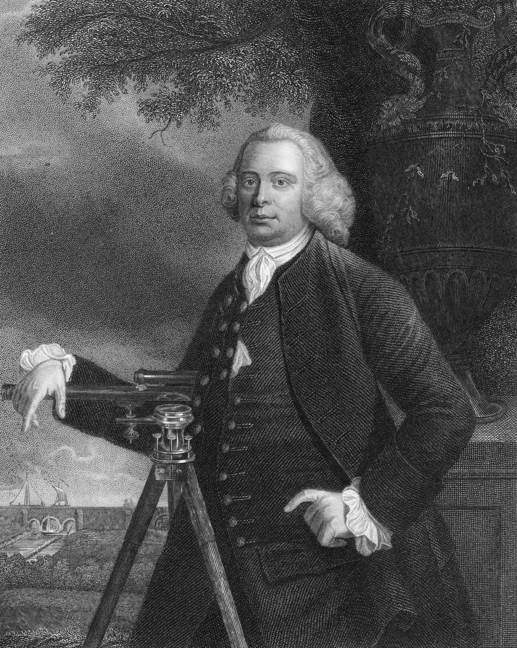 詹姆斯·布里恩德利（James Brindley），英国土木工程师和运河建设者，c1770 1835 作者 不明