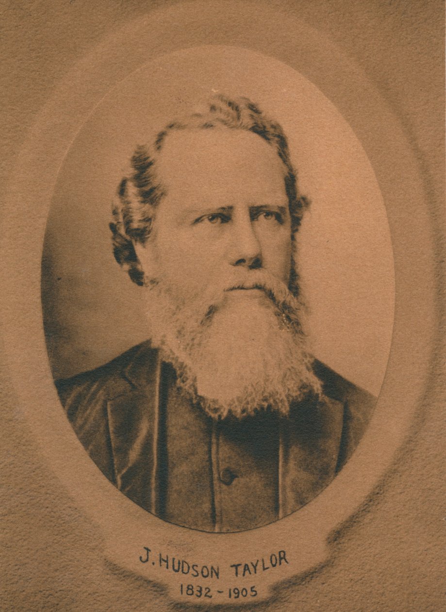 詹姆斯·哈德森·泰勒（James Hudson Taylor）1832-1905年，英国基督教基督教传教士到中国，c1910年代 作者 不明