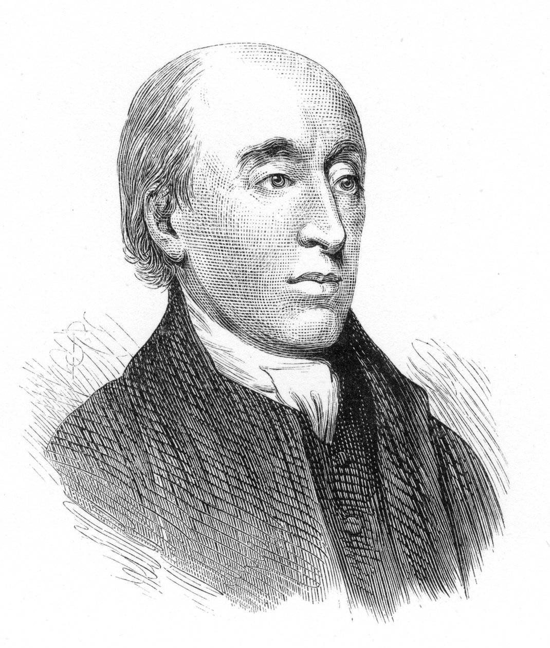 詹姆斯·赫顿（James Hutton），苏格兰地质学家，18世纪，1875年 作者 不明