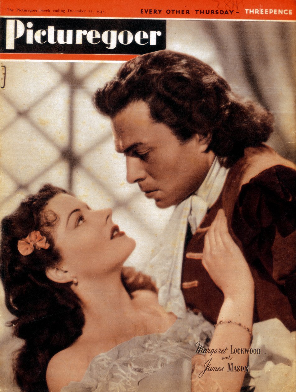 詹姆斯·梅森（James Mason）1909-1984和玛格丽特·洛克伍德（Margaret Lockwood）1916-1990，演员，1945年 作者 不明