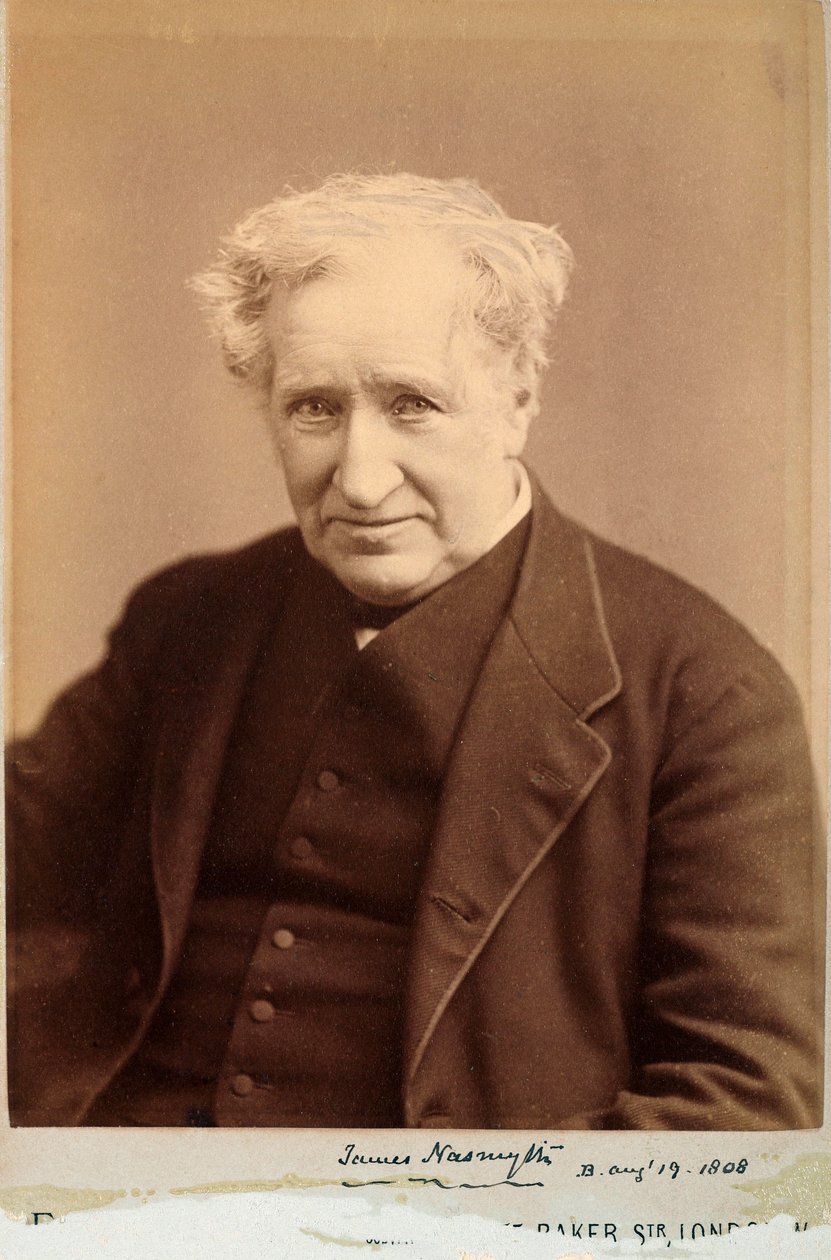 James Nasmyth，苏格兰机械工程师和发明家，约1870年代 作者 不明