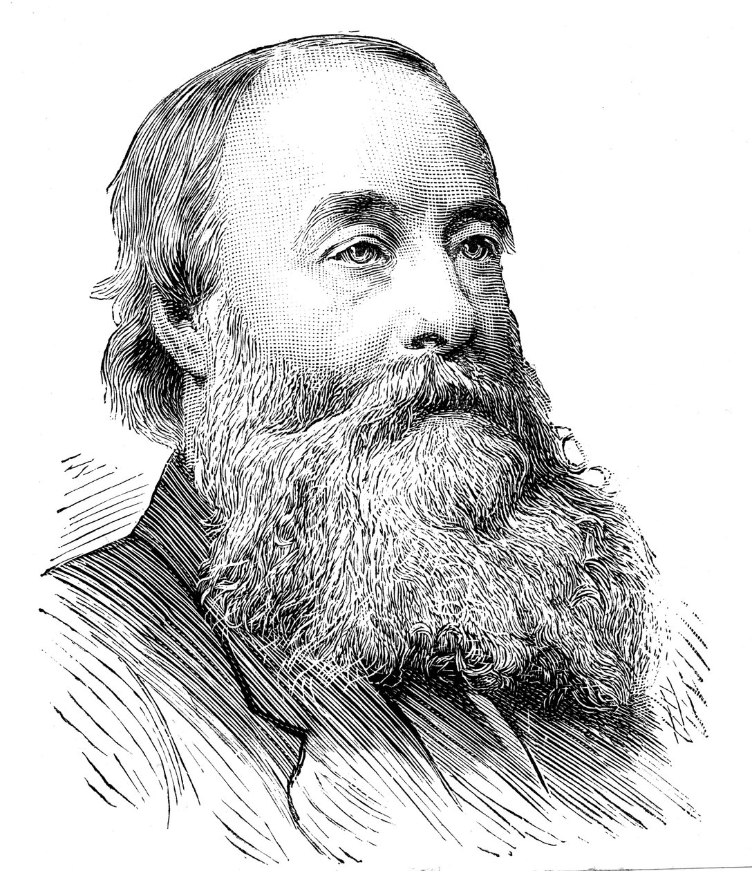 詹姆斯·普雷斯科特·焦耳（James Prescott Joule），英国物理学家，1889年 作者 不明