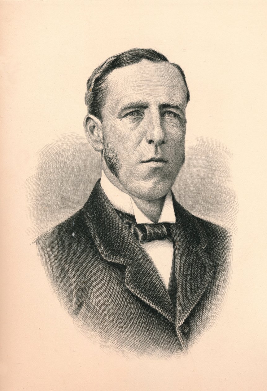 詹姆斯·威廉·洛瑟（James William Lowther），阿尔斯沃特第一子爵，1855年-1949年，保守党政客，1896年 作者 不明