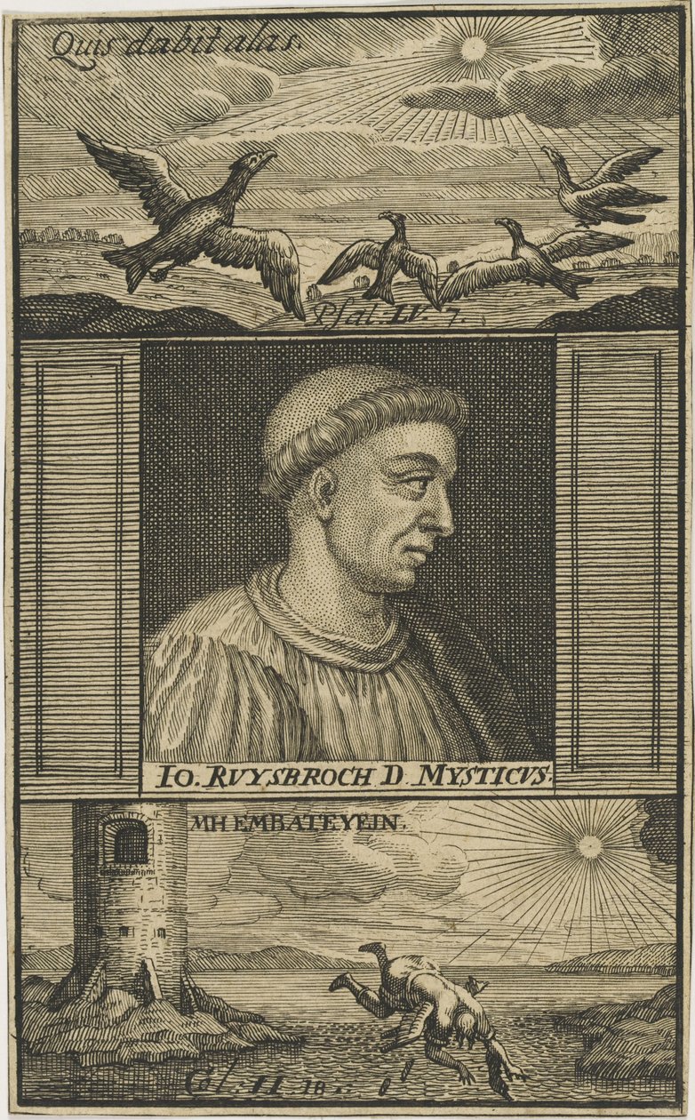 Jan van Ruusbroec 1293-1381，1711。 作者 不明