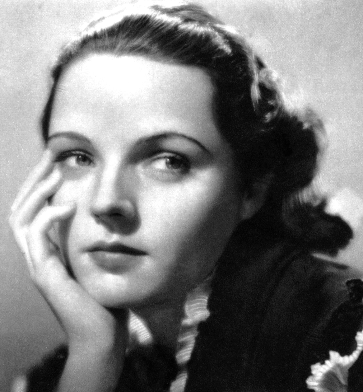简·怀亚特（Jane Wyatt），美国女演员，1934-1935年 作者 不明