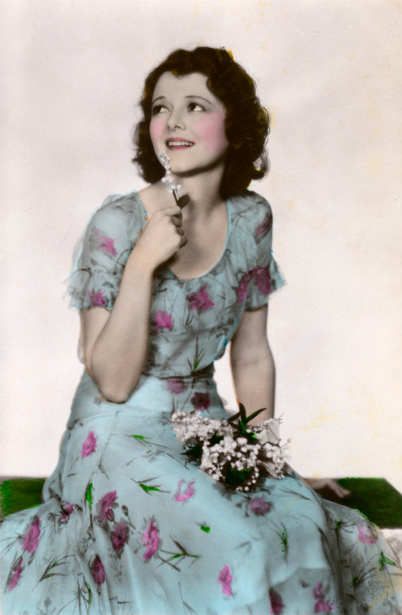 珍妮特·盖诺（Janet Gaynor）1906-1984，美国女演员，二十世纪 作者 不明