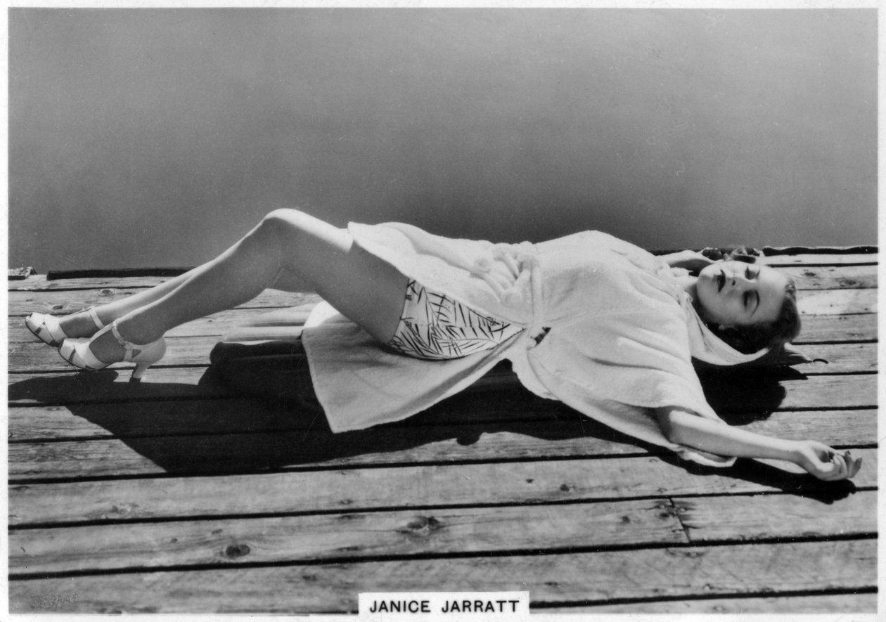 珍妮丝·贾拉特（Janice Jarratt），美国女演员，1938年 作者 不明