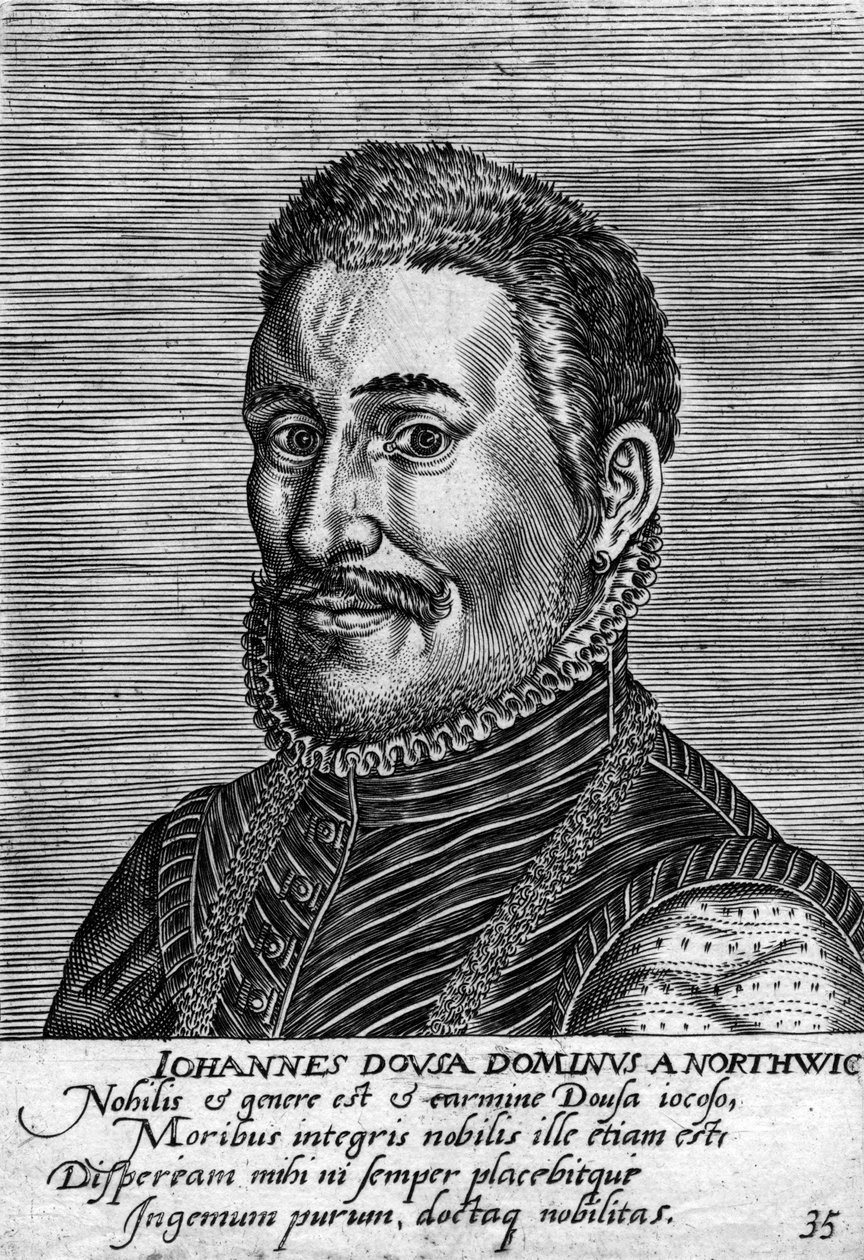 Janus Dousa 1545-1604，荷兰政治家，历史学家，诗人和语言学家 作者 不明