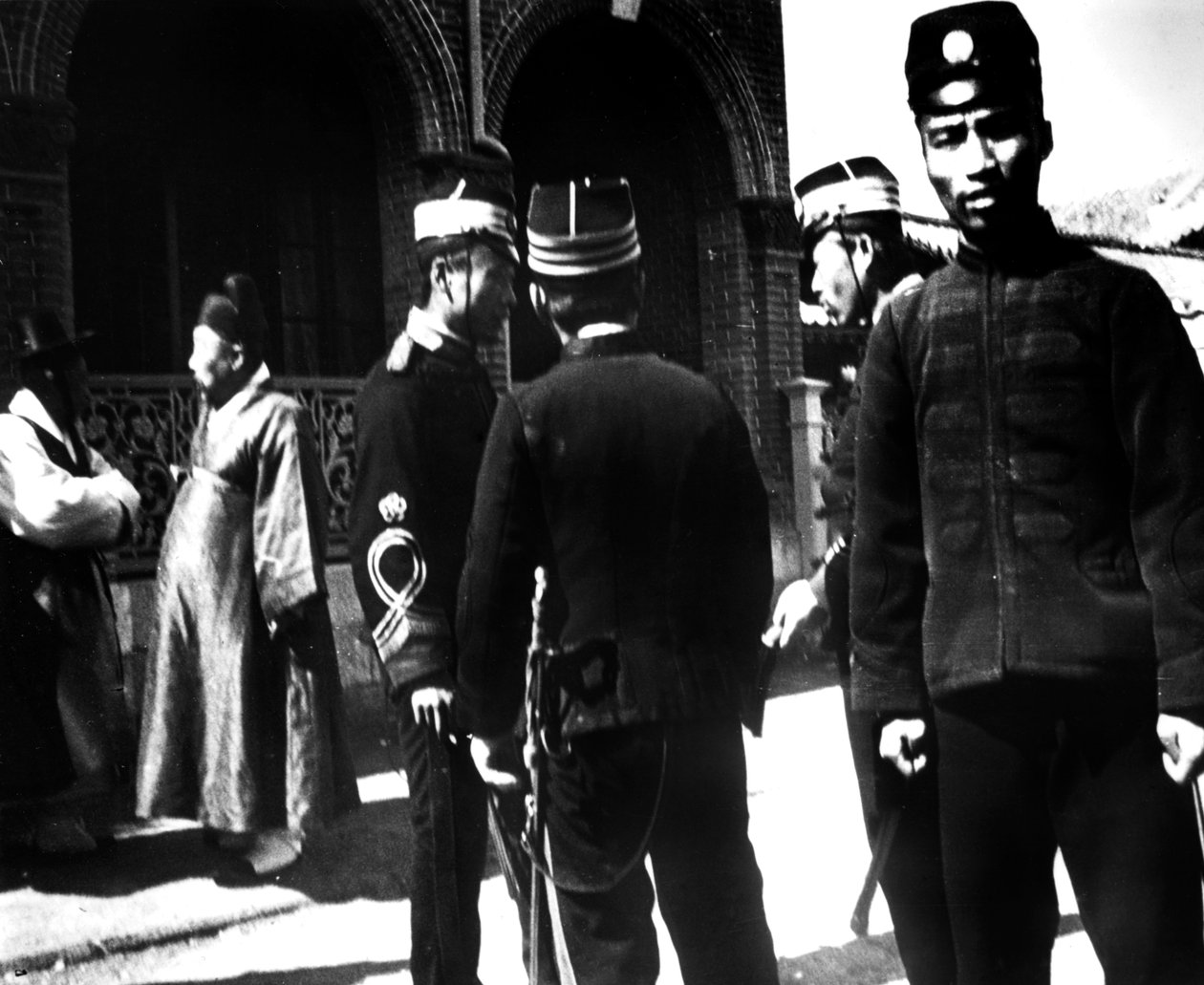 日军，韩国，1900年 作者 不明