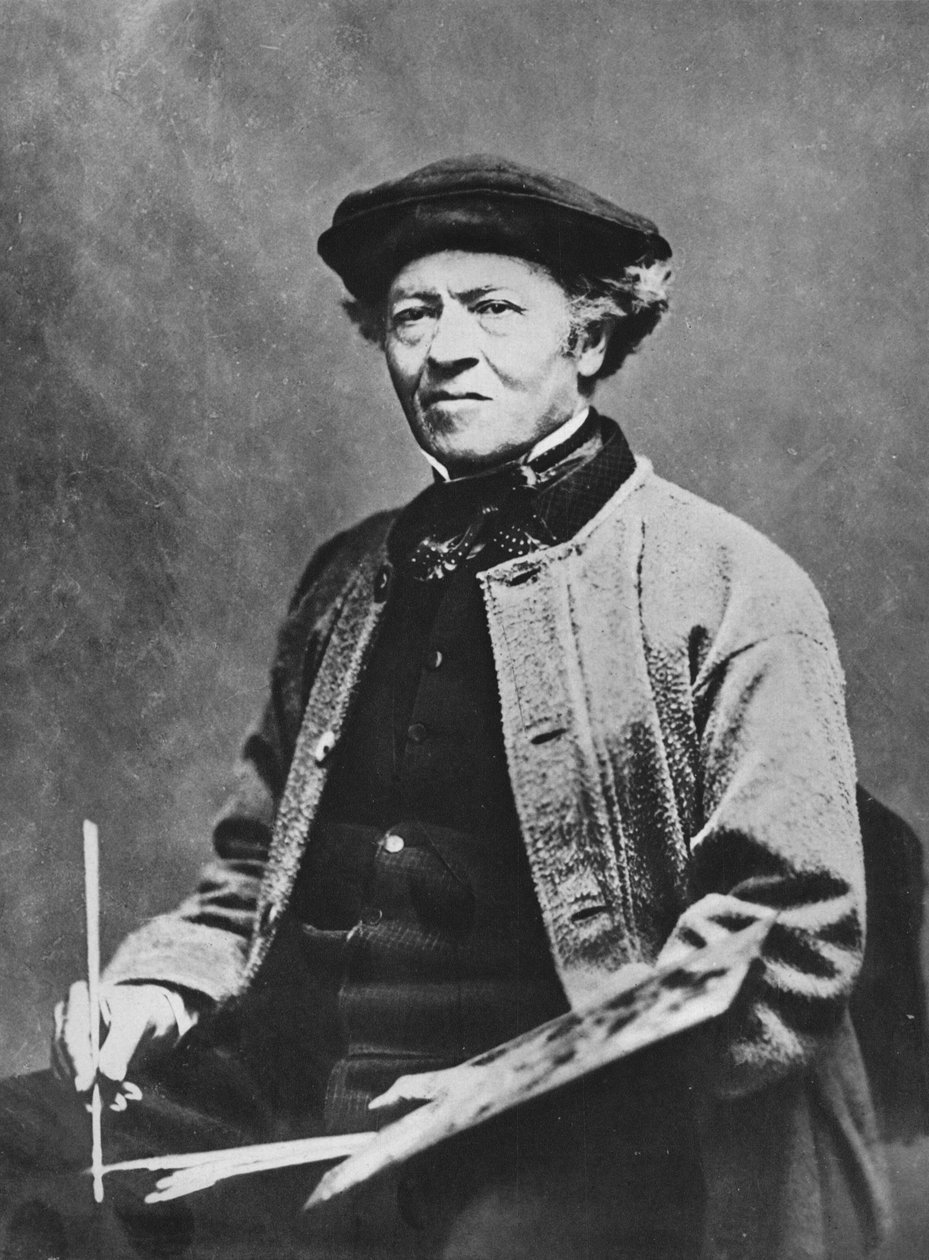 让·巴蒂斯特·卡米尔·柯罗（Jean-Baptiste-Camille Corot），c1870年，1939年 作者 不明