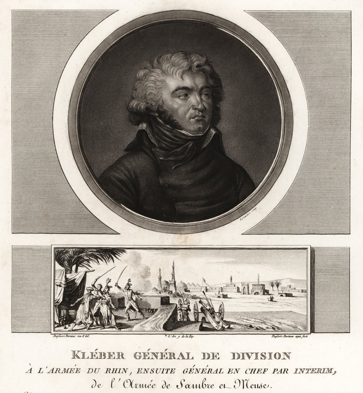 Jean-Baptiste Kleber，师将军 作者 不明