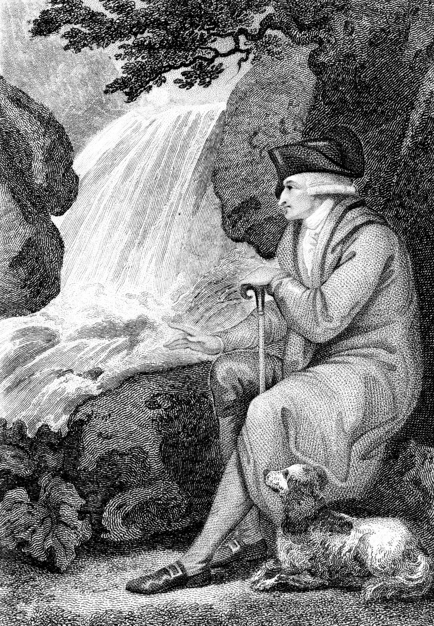 让·雅克·卢梭（Jean-Jacques Rousseau），法国政治作家，1787年 作者 不明