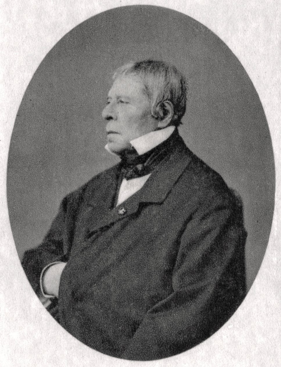 让·奥古斯特·多米尼克·英格里斯（Jean Auguste Dominique Ingres），法国新古典主义画家，1841年 作者 不明