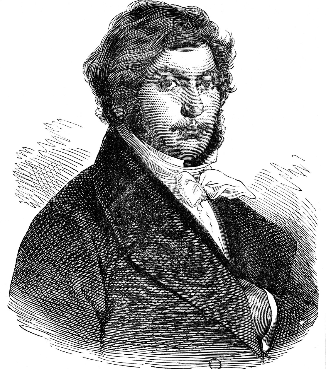 让·弗朗索瓦·尚波利昂（Jean Francois Champollion），法国历史学家，语言学家和埃及学家，19世纪 作者 不明