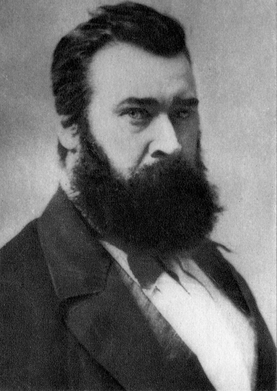 让·弗朗索瓦·米勒（Jean Francois Millet），法国艺术家，1858年 作者 不明