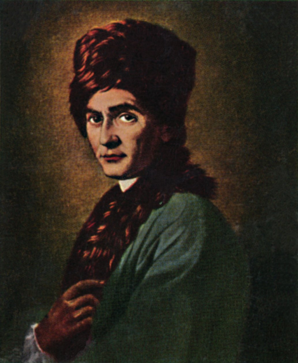 让·雅克·卢梭（Jean Jacques Rousseau）1712-1778，1934年。 作者 不明