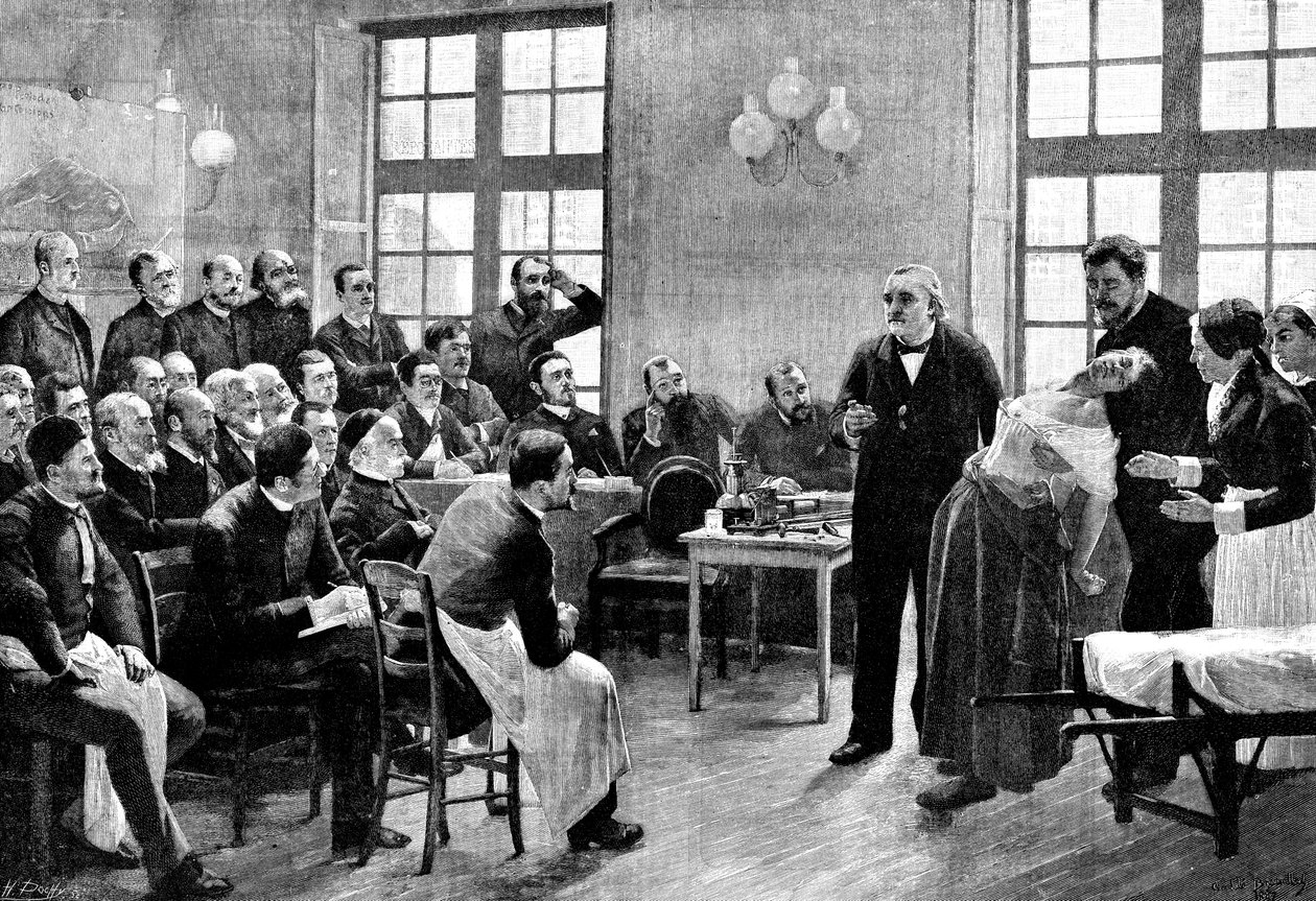 让·马丁·查科特（Jean Martin Charcot），法国神经病学家和病理学家，1887年 作者 不明