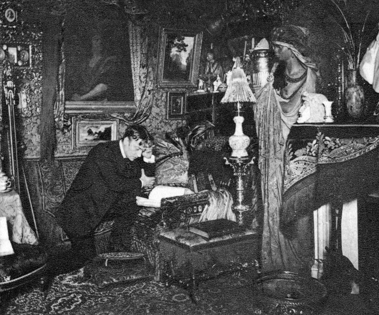 Jean Mounet-Sully，法国演员，1910年 作者 不明