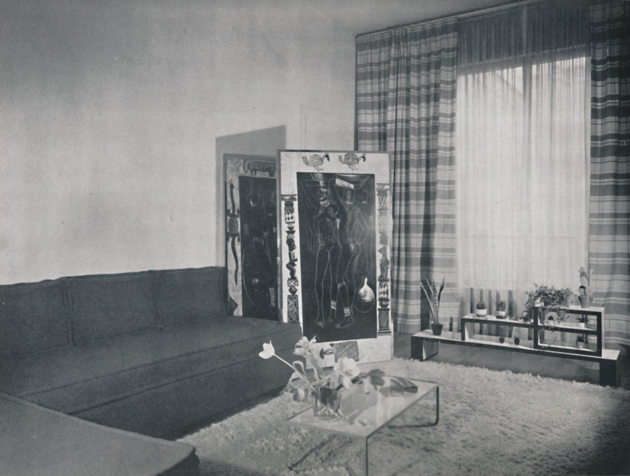 让·罗耶尔（Jean Royere），1942年为巴黎古菲（Gouffe）设计 作者 不明