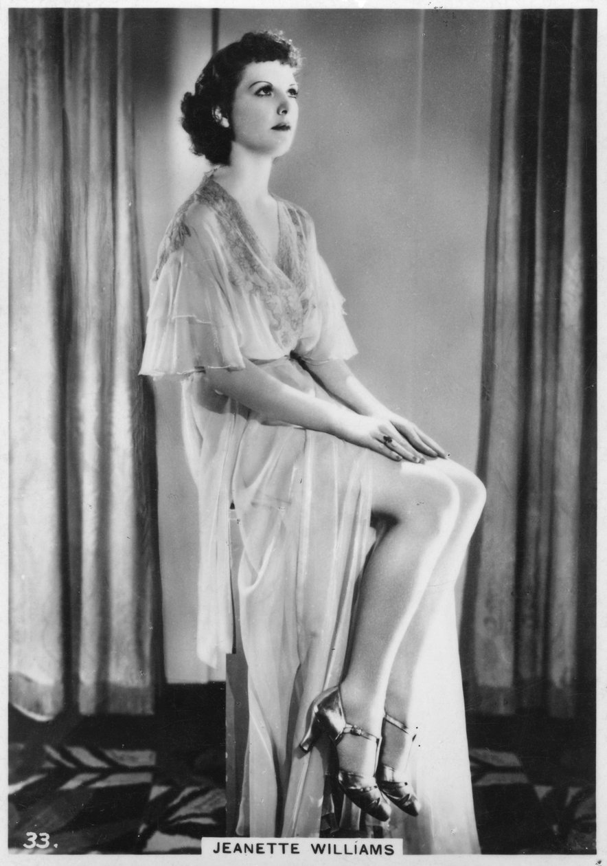 珍妮特·威廉姆斯（Jeanette Williams），c1938年 作者 不明