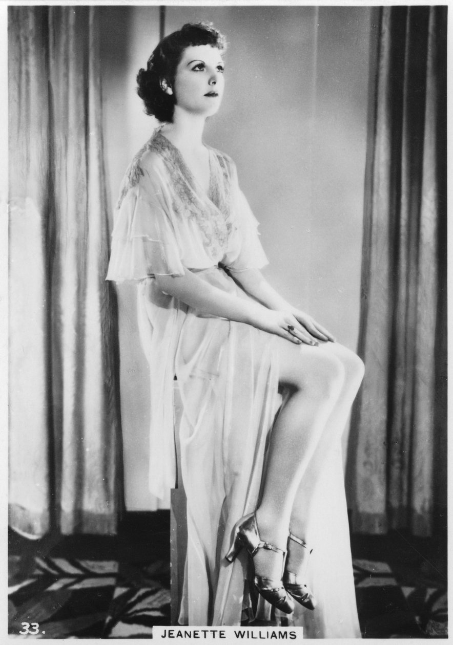 珍妮特·威廉姆斯（Jeanette Williams），c1938年 作者 不明