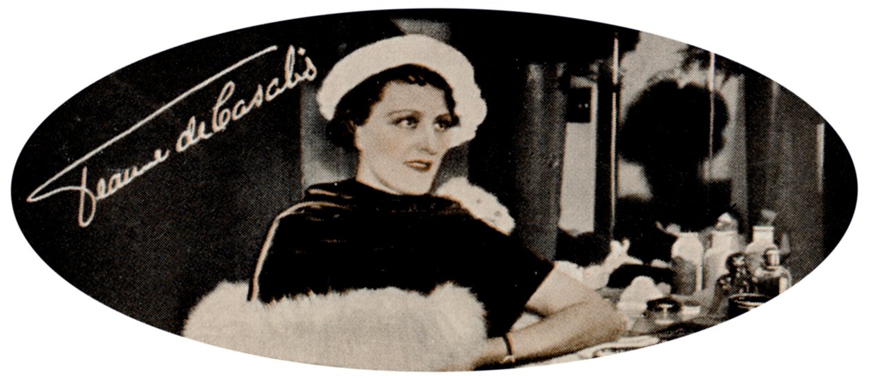 珍妮·德·卡萨利斯（Jeanne de Casalis）1897-1966年，出生于巴苏托兰的英国舞台，广播和电影女演员，1935年 作者 不明