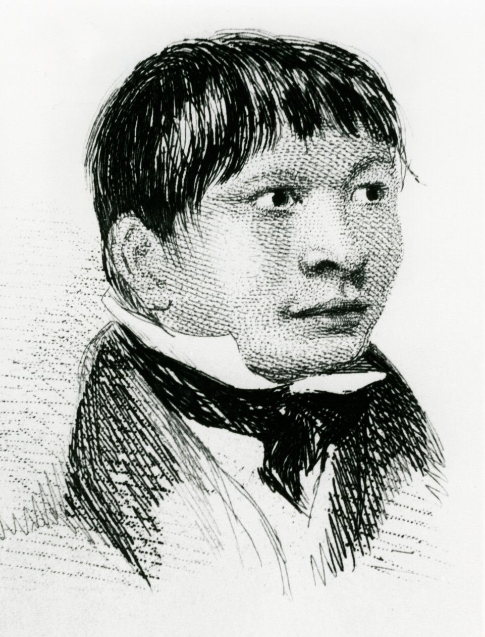 杰米·巴顿（Jemmy Button），Fitzroy探险队采用的福建人，于1833年出现，1839年 作者 不明