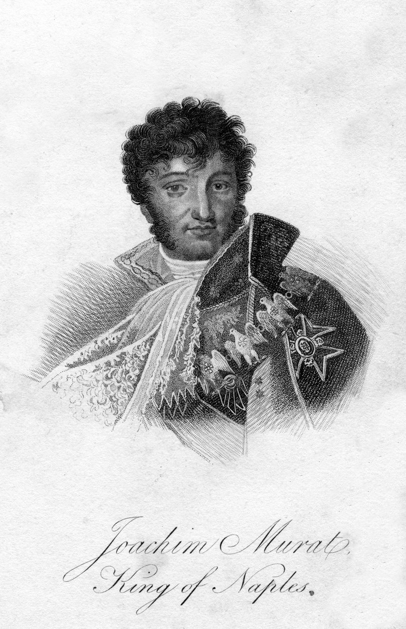 约阿希姆·穆拉特（Joachim Murat），那不勒斯国王，十九世纪 作者 不明