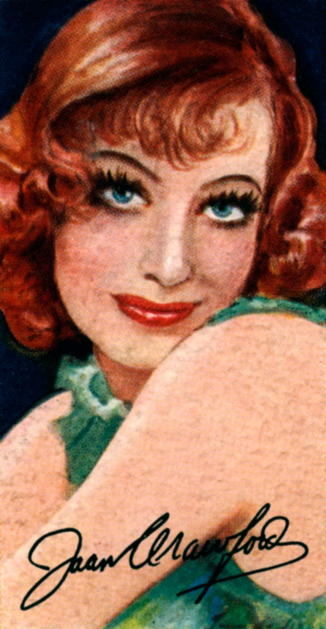 琼·克劳福德（Joan Crawford），1905-1977年，二十世纪美国女演员奖 作者 不明