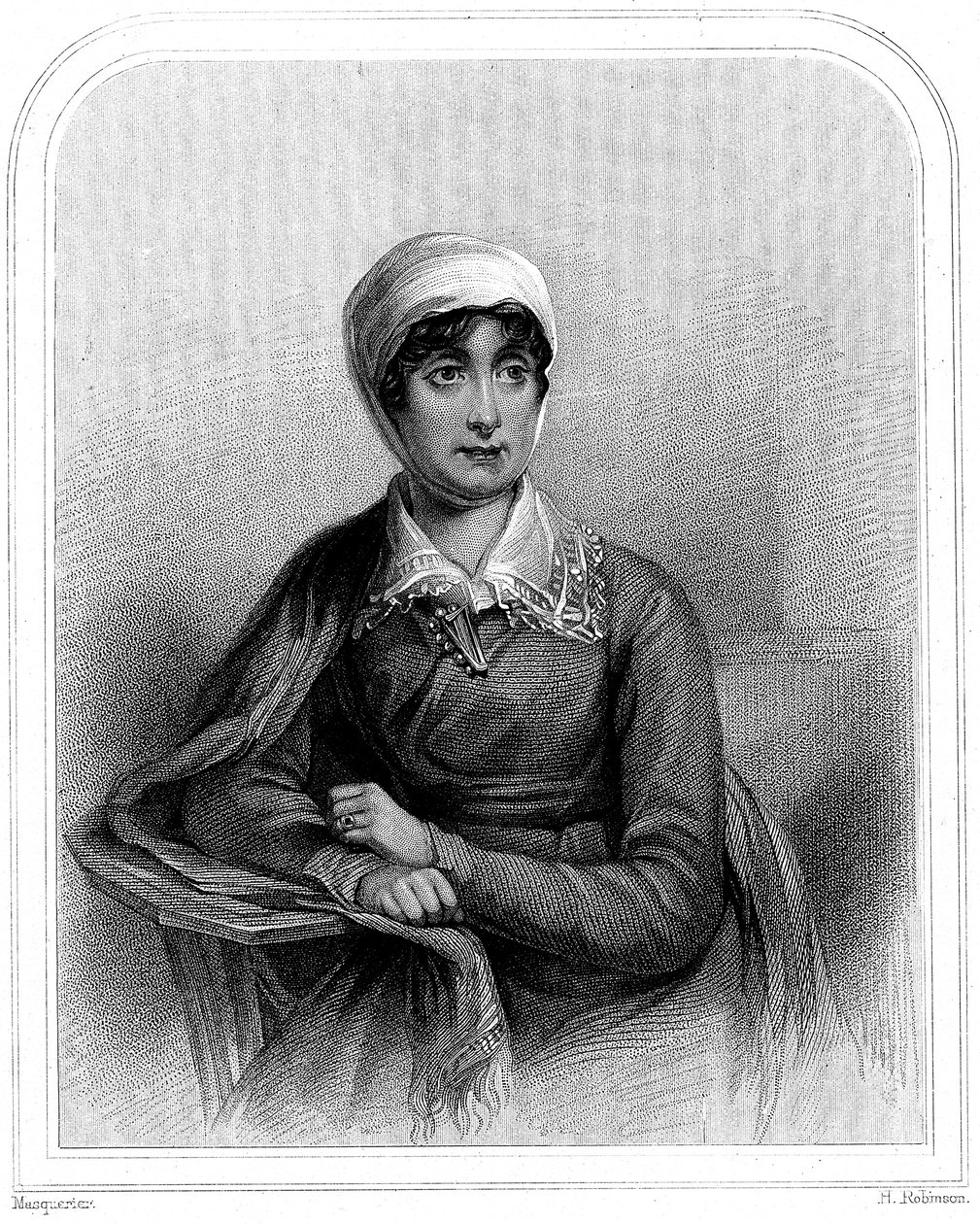 乔安娜·贝利（Joanna Baillie）1762-1851年，苏格兰诗人和戏剧家，1870年 作者 不明