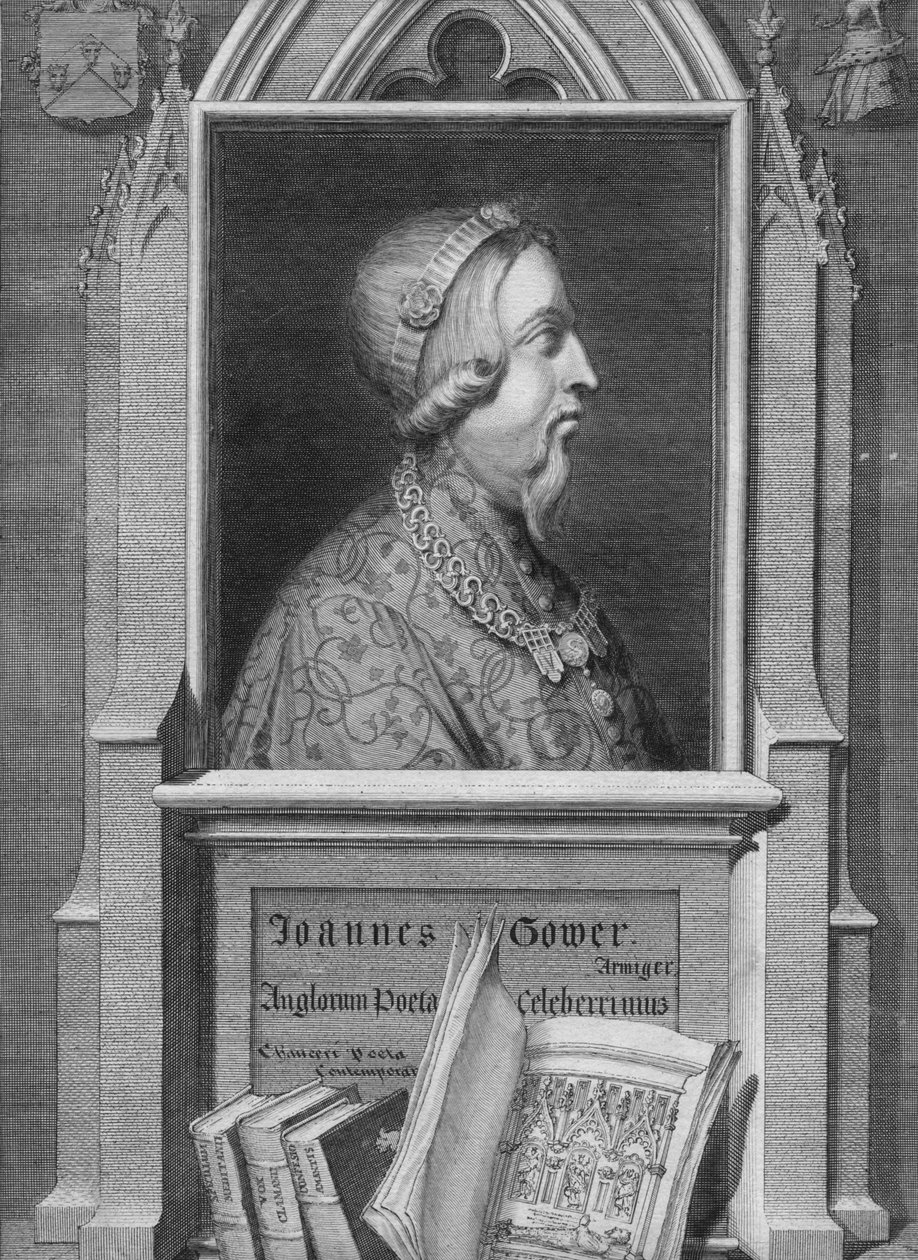 乔安妮·高尔（Joannes Gower），c1727。 作者 不明