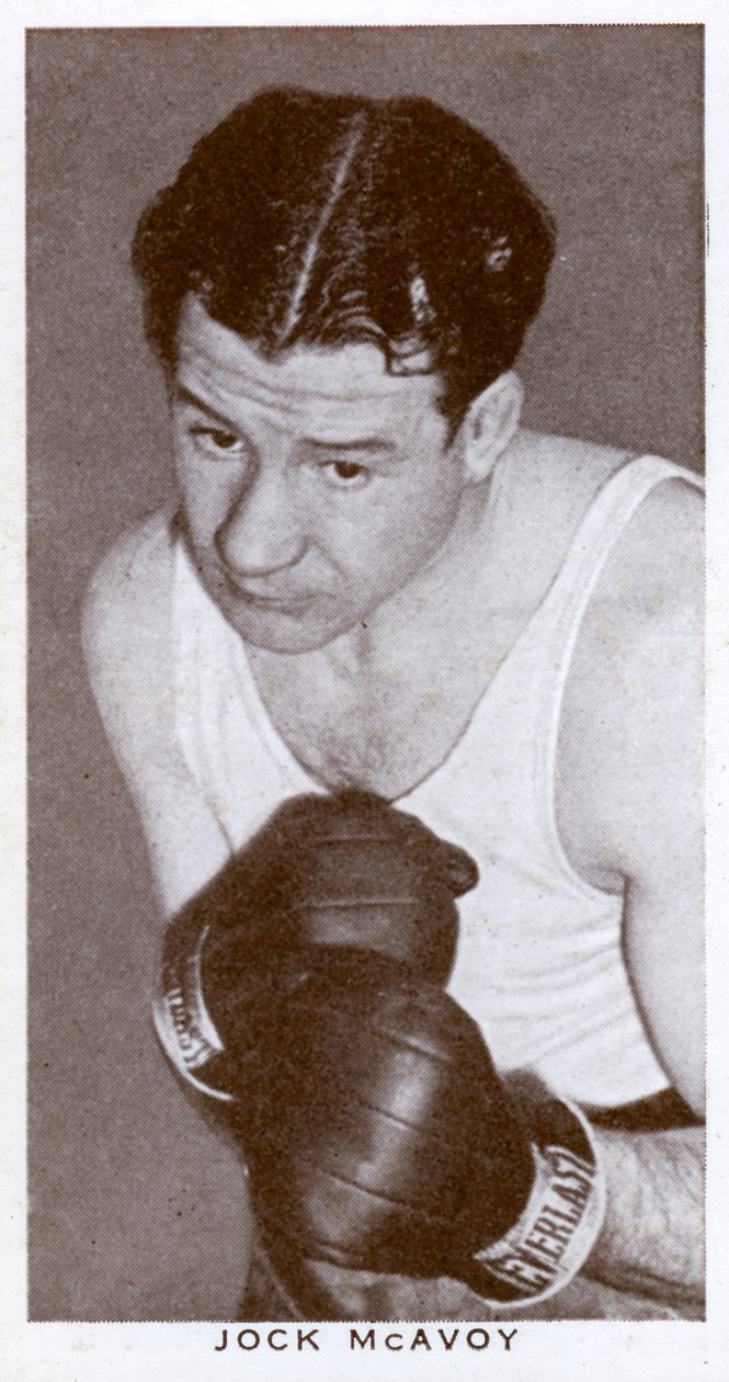 乔克·麦卡沃（Jock McAvoy），英国拳击手，1938年 作者 不明