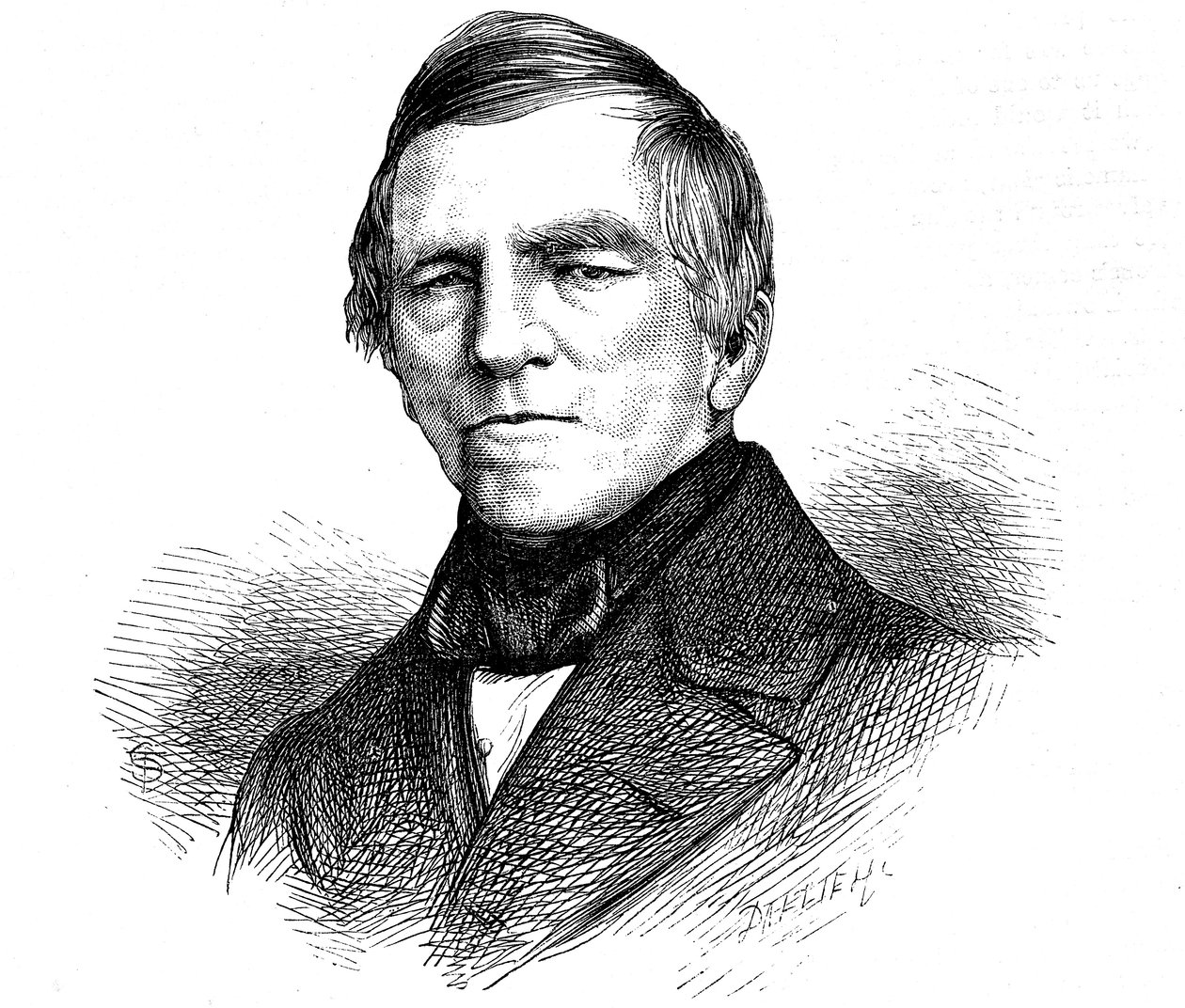 约翰·弗朗兹·恩克（Johann Franz Encke），十九世纪德国天文学家 作者 不明