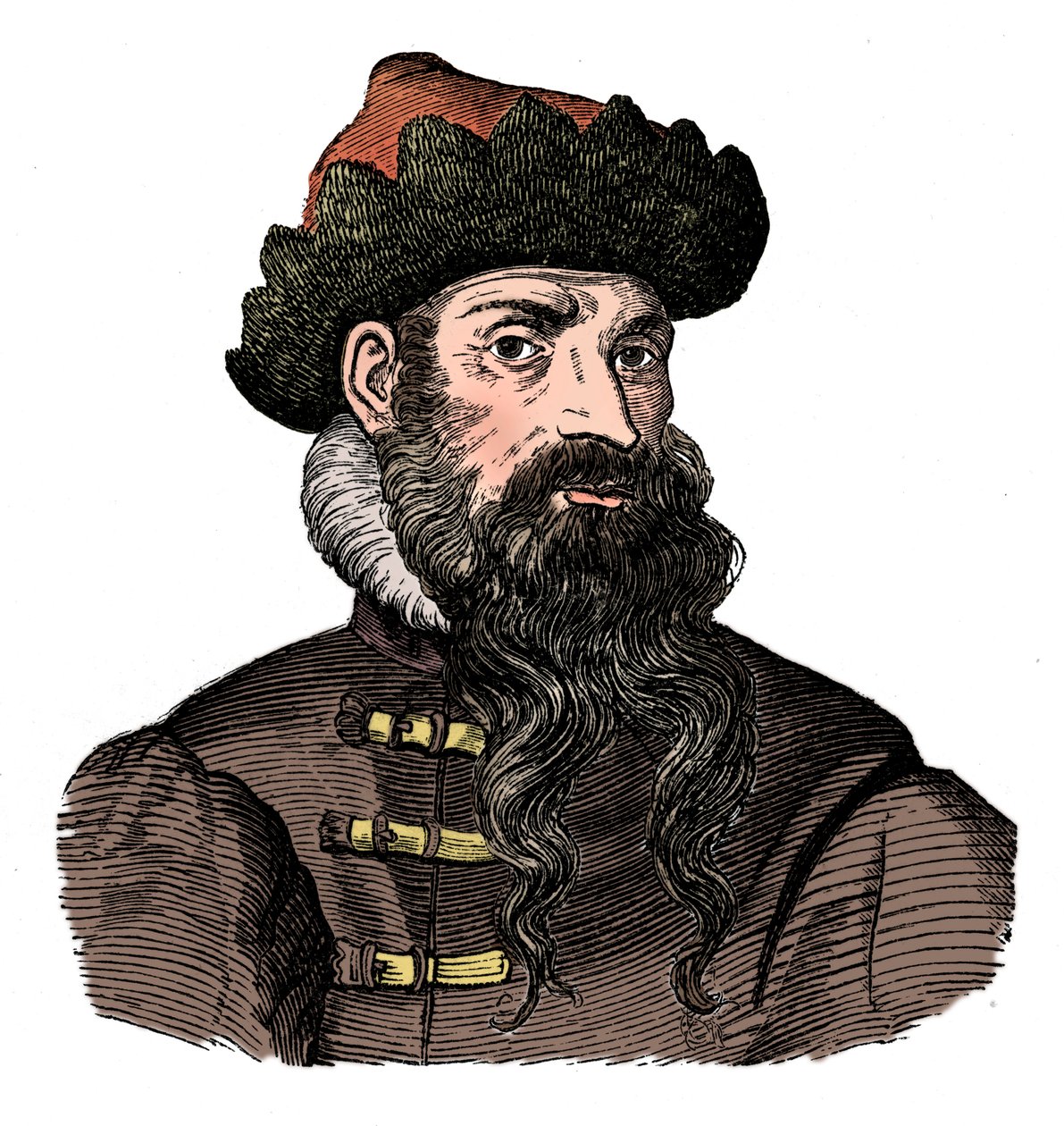 约翰·古登堡（Johann Gutenberg），德国金属工人和发明家，16世纪，1870年。 作者 不明