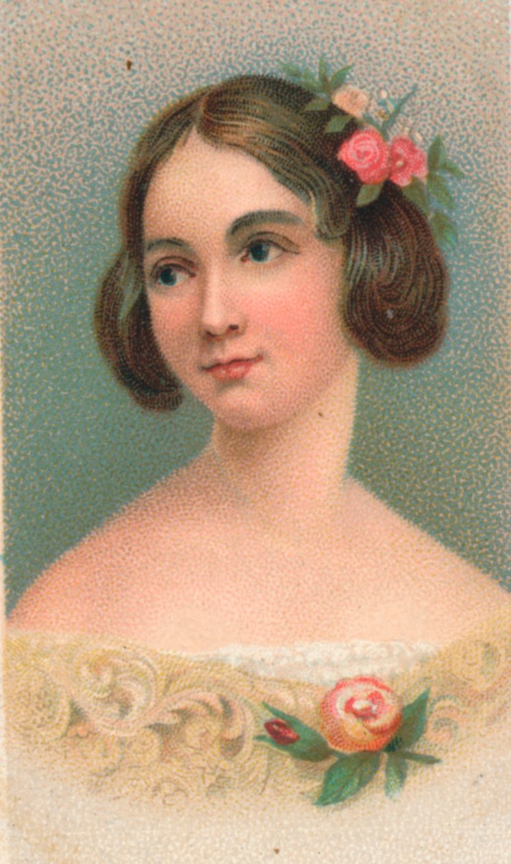 约翰娜·珍妮·玛丽亚·林德（Johanna Jenny Maria Lind）1820-1887，瑞典歌剧歌手，1911年 作者 不明