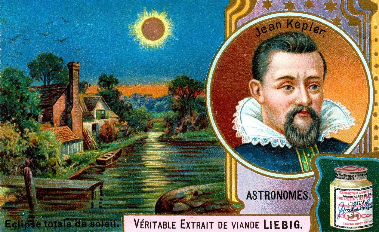 约翰尼斯·开普勒（Johannes Kepler），德国天文学家，1900年左右 作者 不明