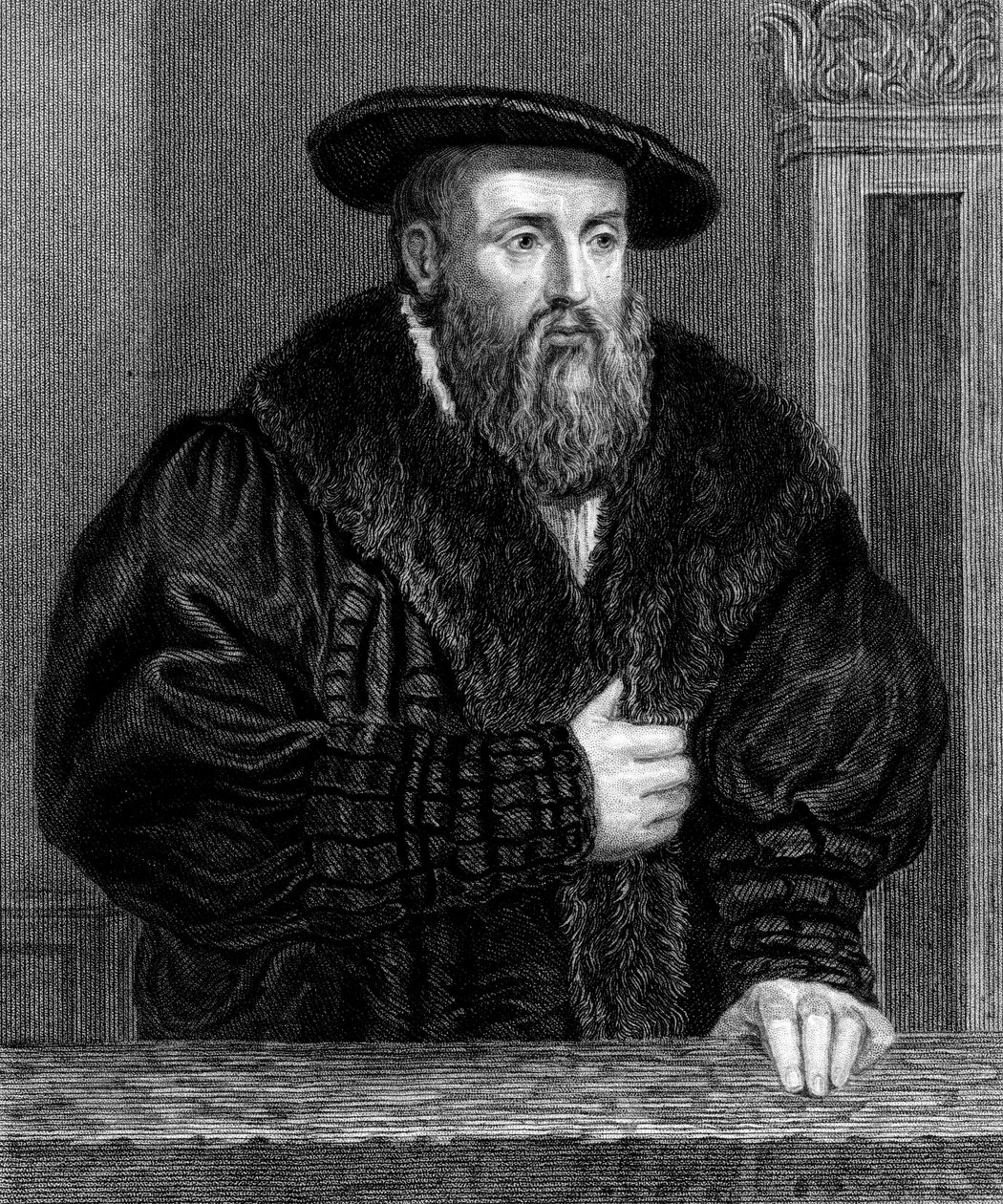 约翰尼斯·开普勒（Johannes Kepler），德国天文学家，十七世纪初，c1835年 作者 不明
