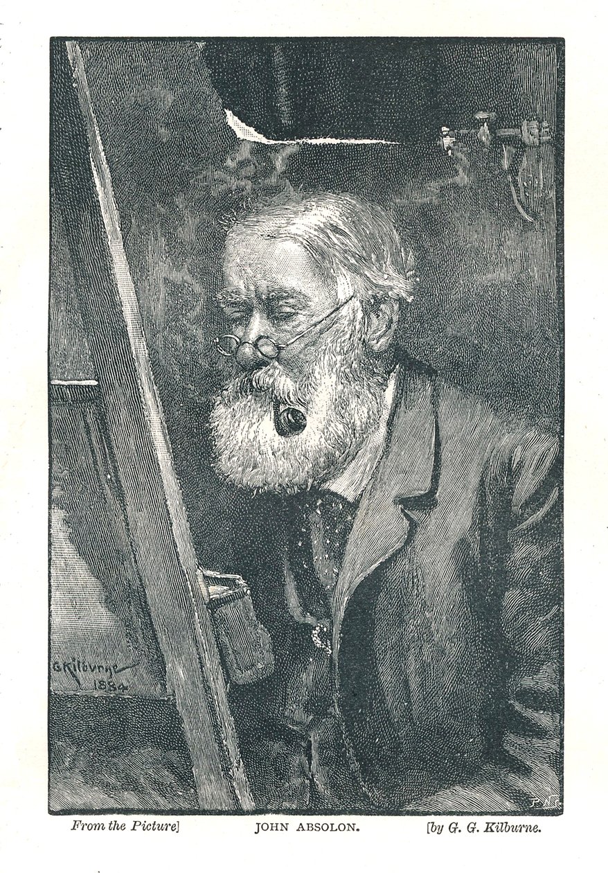 约翰·阿布索隆（John Absolon），1894年 作者 不明