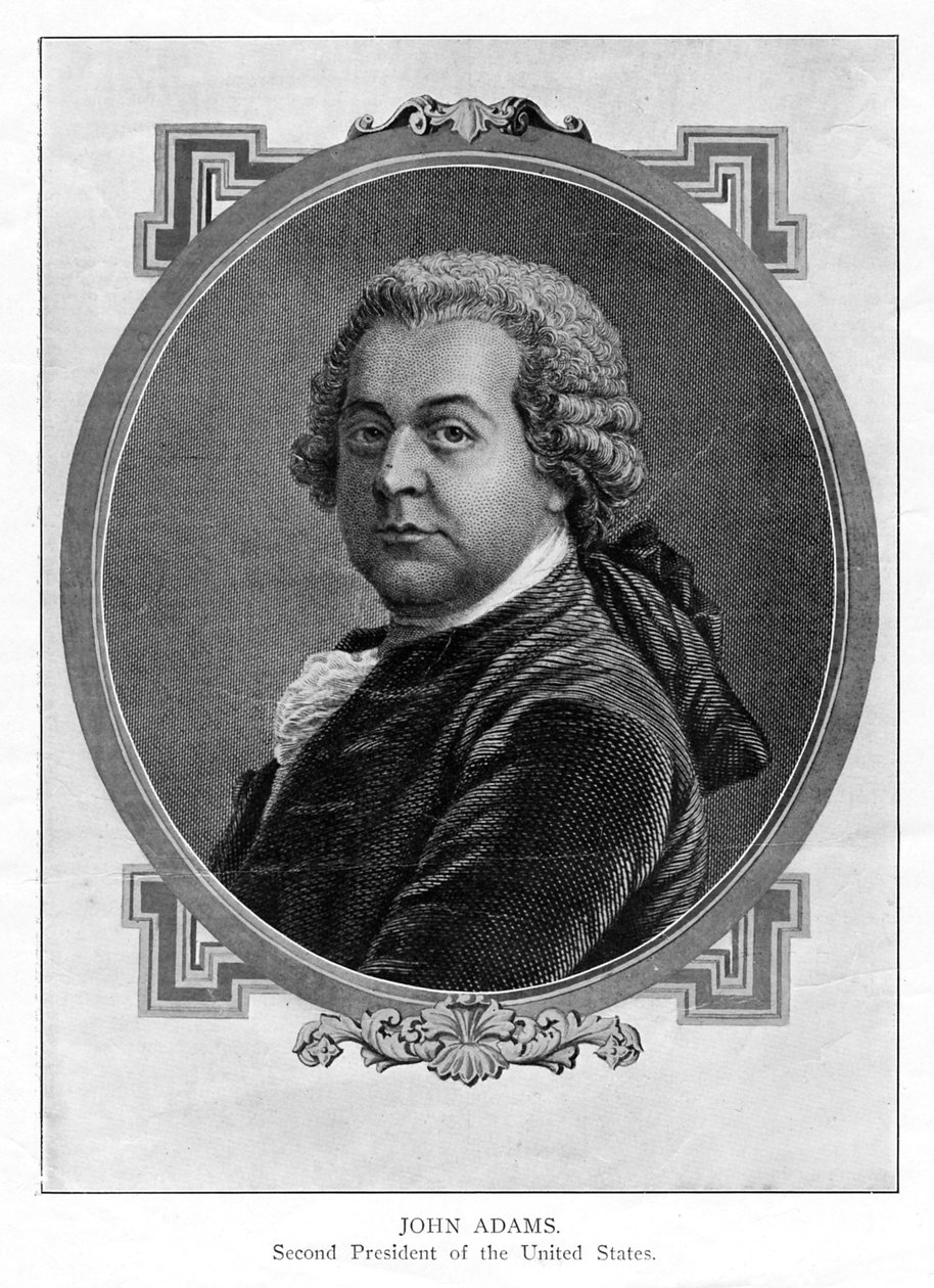 约翰·亚当斯（John Adams），美利坚合众国总统，1906年 作者 不明
