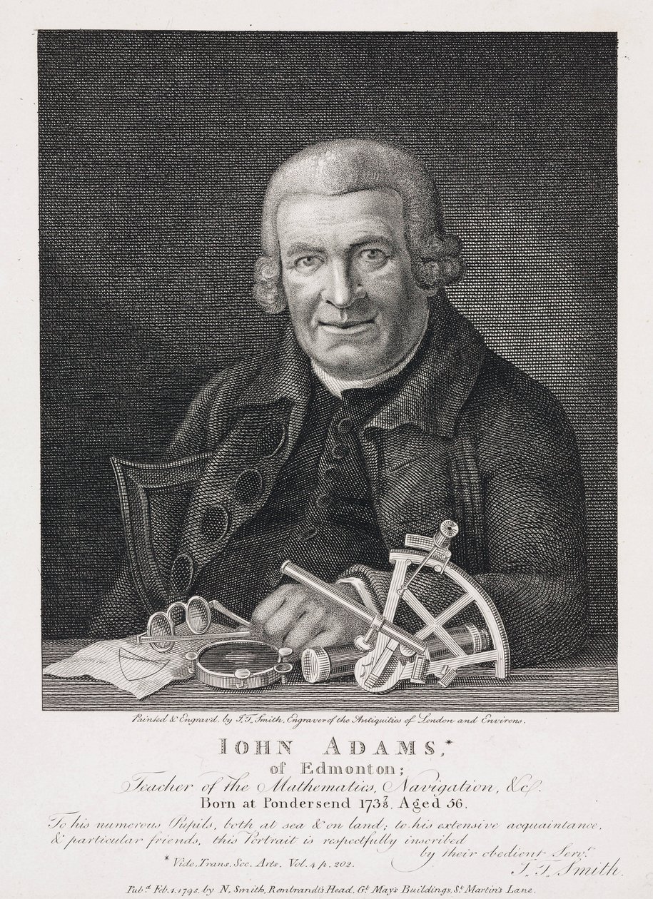 John Adams, mathematician 作者 不明