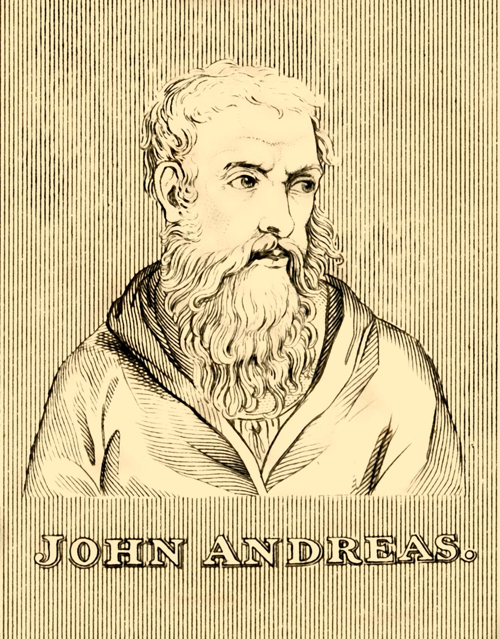 约翰·安德里亚斯（John Andreas）于1348年去世，1830年去世。 作者 不明