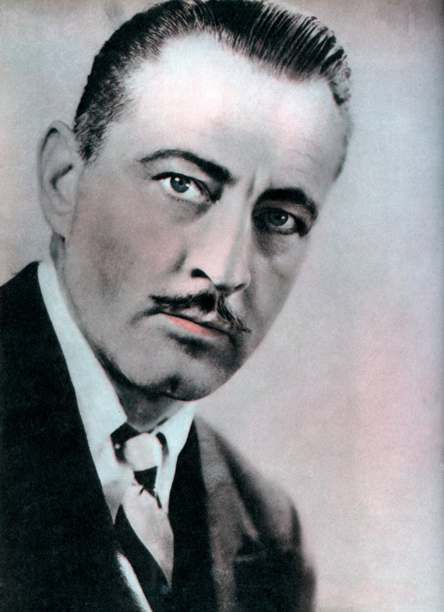 约翰·巴里摩尔（John Barrymore），美国演员，1934-1935年 作者 不明