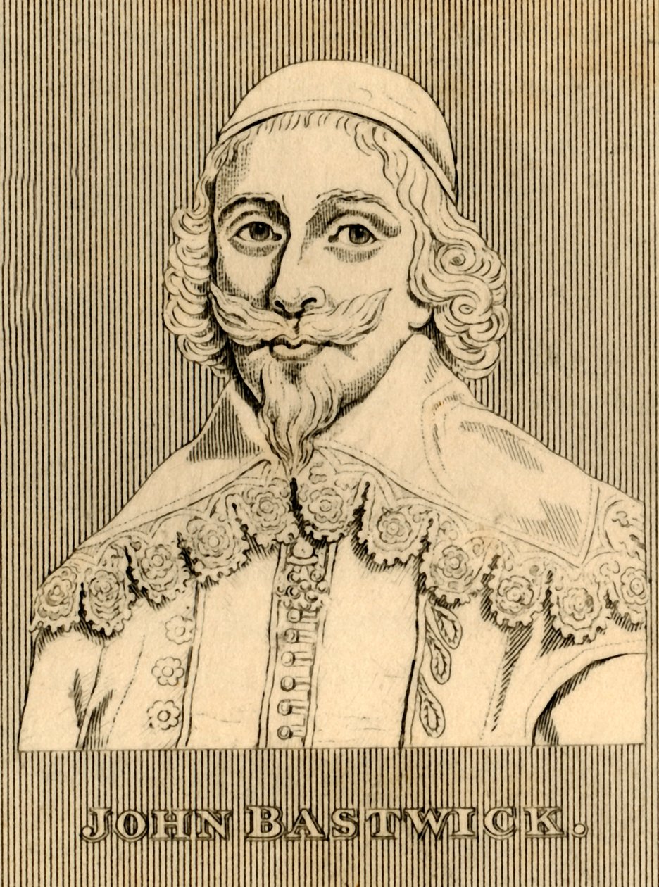 约翰·巴斯维克（John Bastwick），1593-1654，1830年。 作者 不明