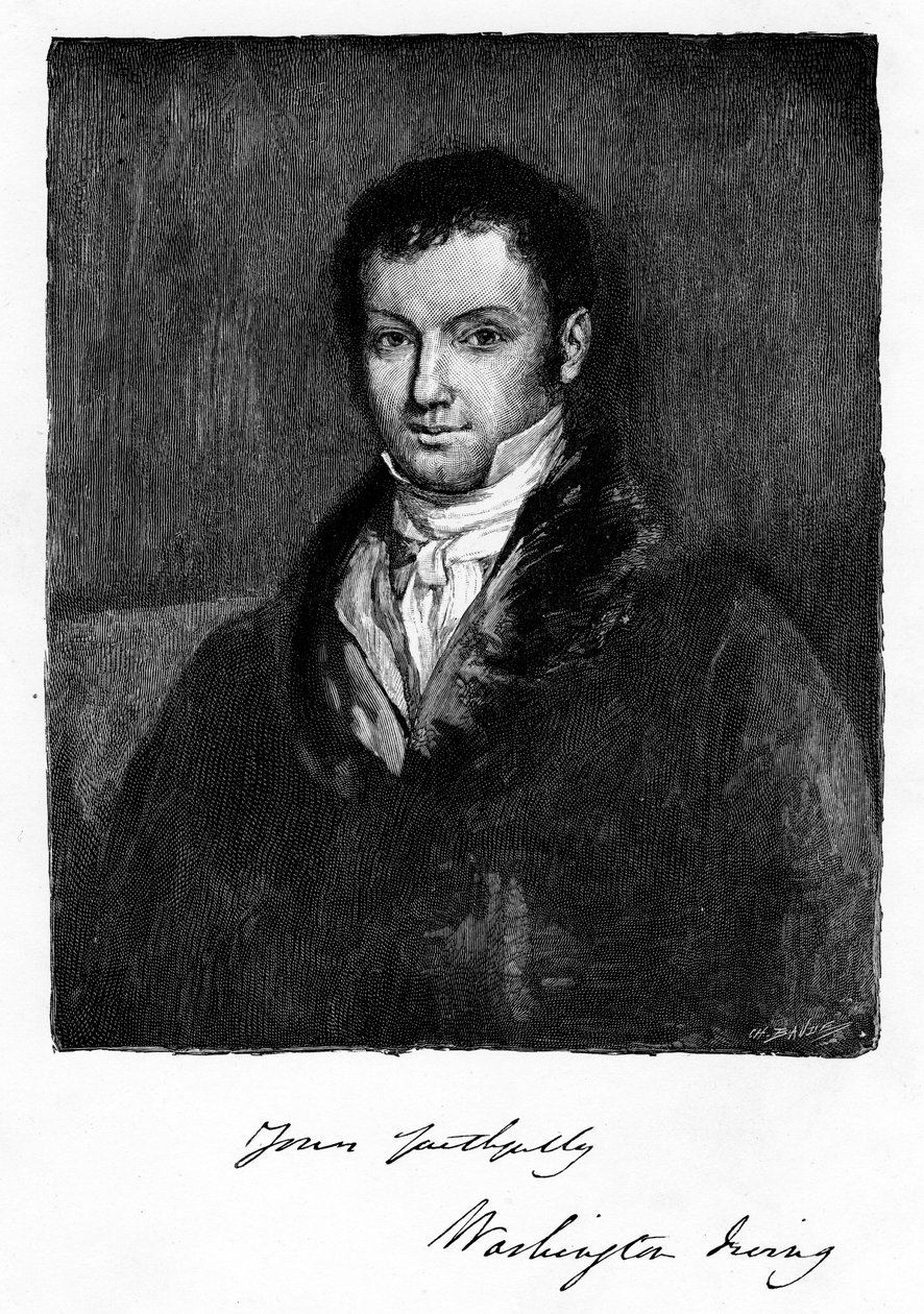 约翰·拜伦（John Byrom），18世纪英国作家和诗人，1821年生于曼彻斯特 作者 不明