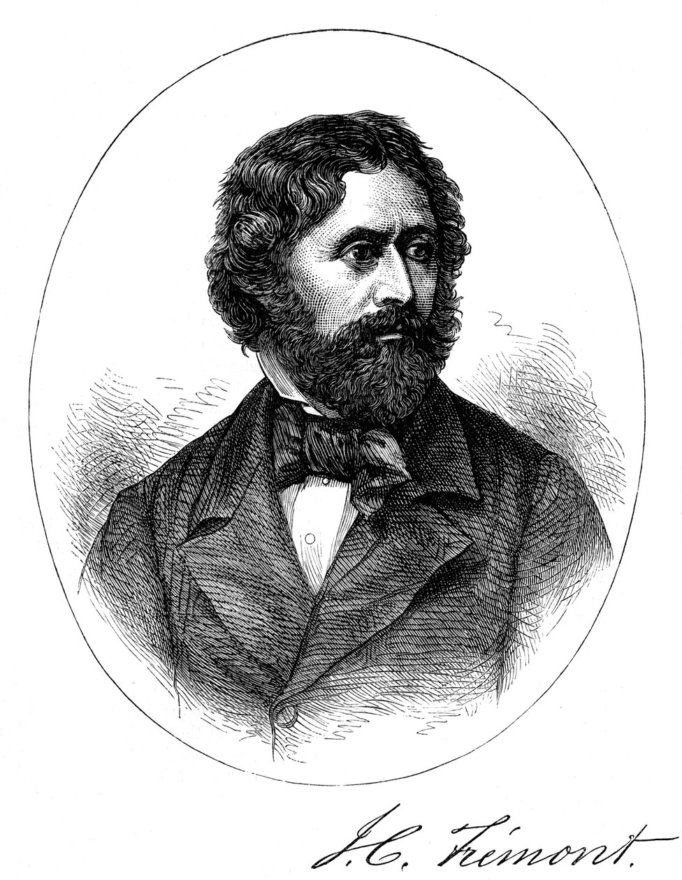 约翰·C·弗里蒙特（John C Fremont），美国士兵，探险家和总统候选人，c1880 作者 不明