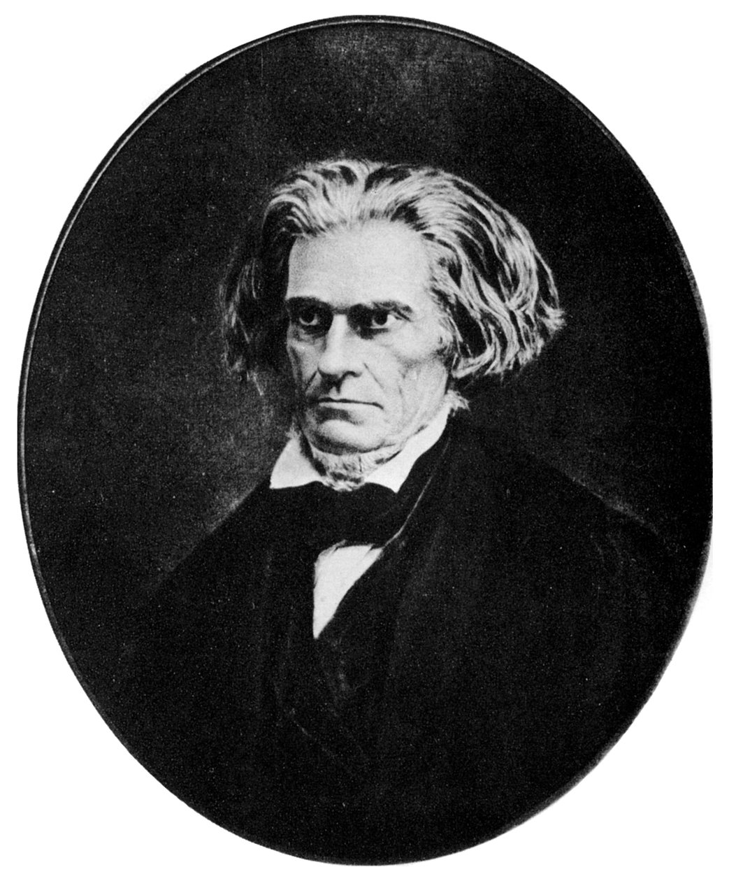 约翰·考德威尔（John Caldwell Calhoun），美国政治家，1850年-1955年 作者 不明