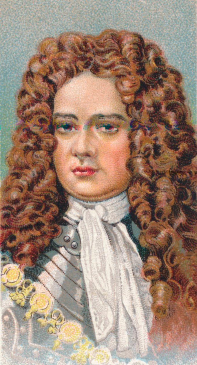 约翰·丘吉尔（John Churchill）1650-1722年，马尔伯勒公爵，英国士兵，1924年 作者 不明